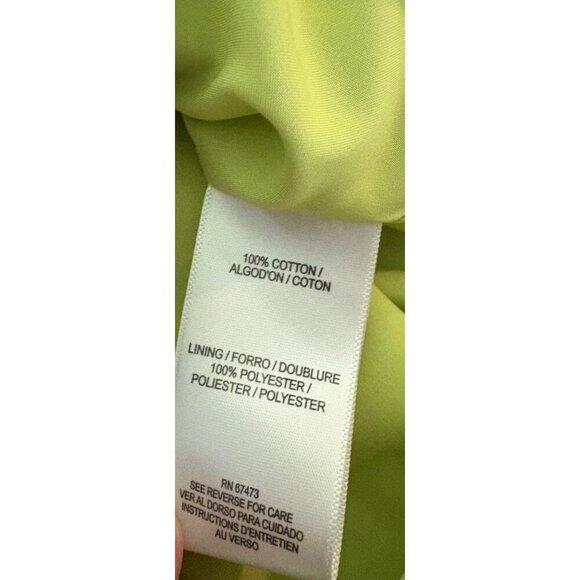 Taylor Sleeveless Abstract Floral Print A-Line V-Neck Dress Size Small - Picture 12 of 14